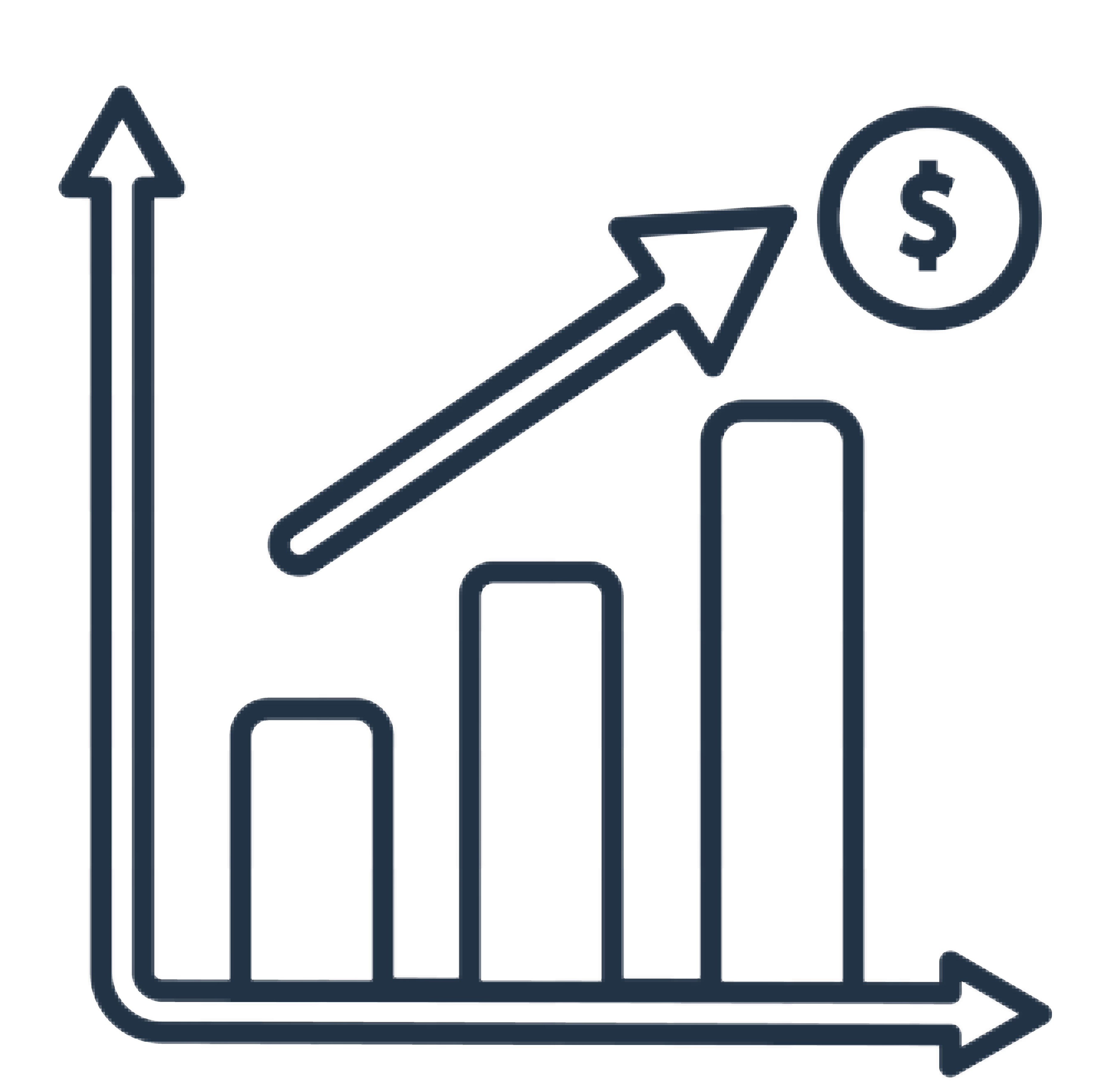 Bar Graph Increasing